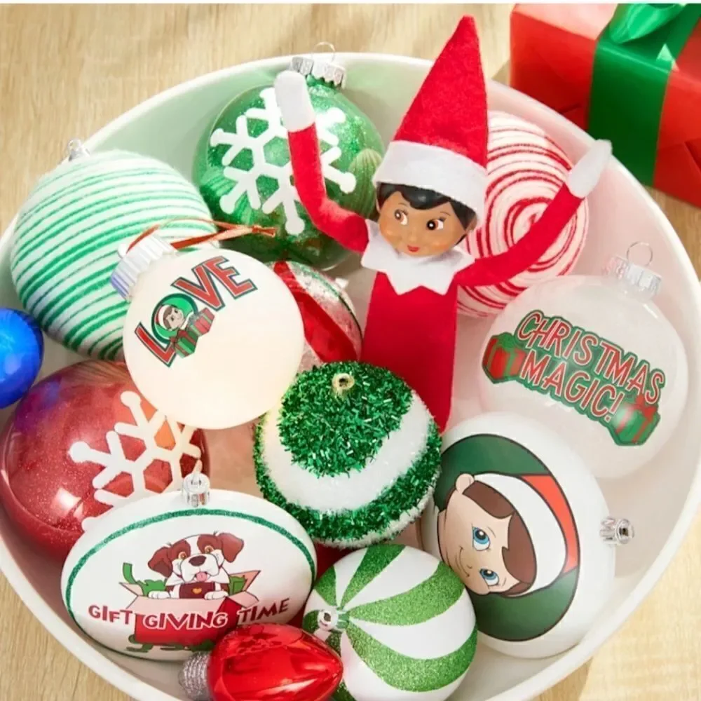 Elf on the Shelf Light Up Christmas Ornament (Love) New